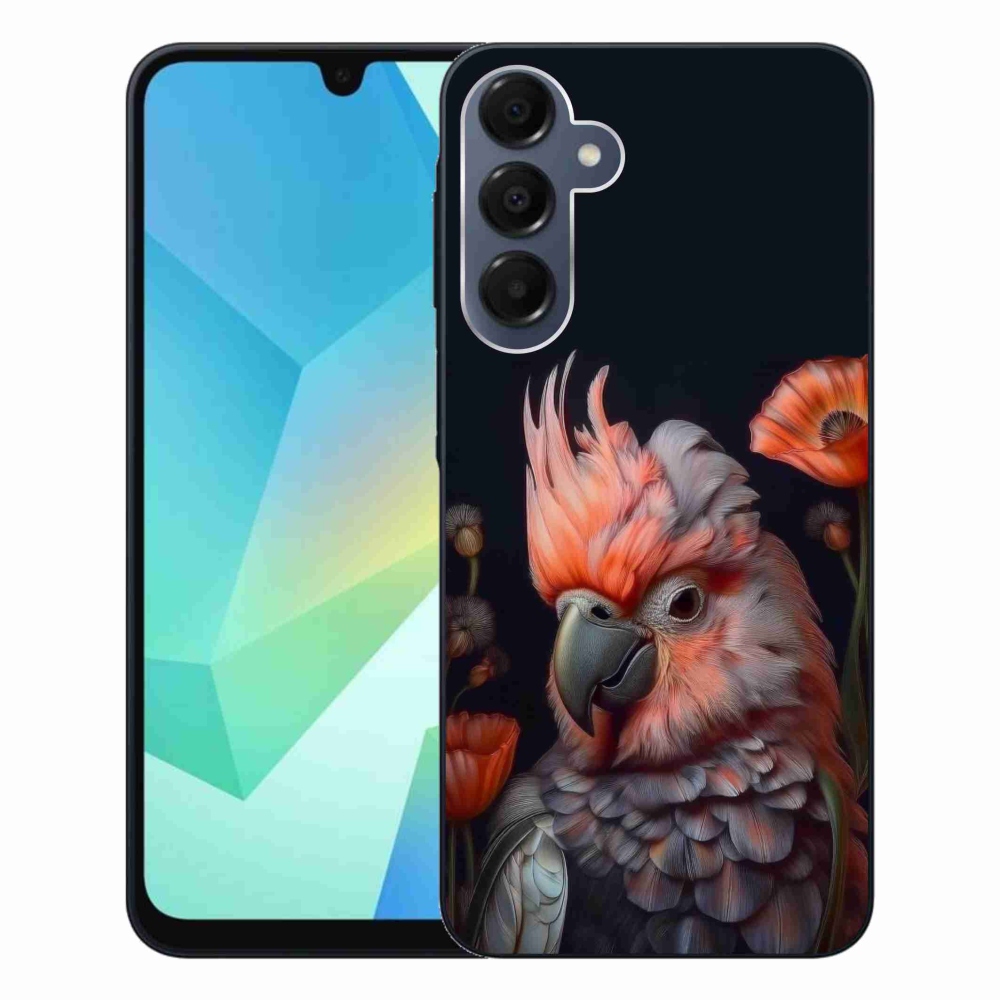 Zselés borítás mmCase Samsung Galaxy A16 4G/5G - papagáj kakadu színekben