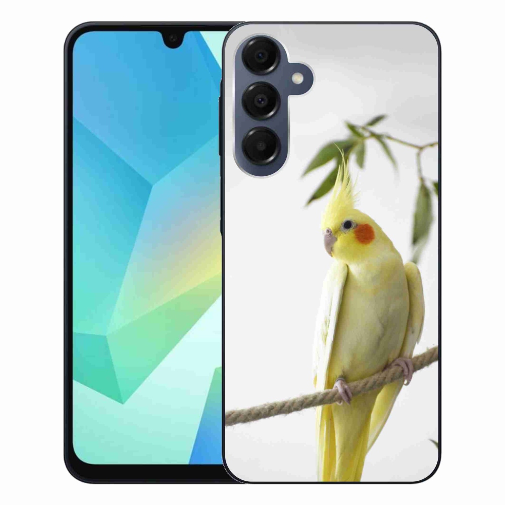 Gél borítás mmCase Samsung Galaxy A16 4G/5G - papagáj korela chocholatá