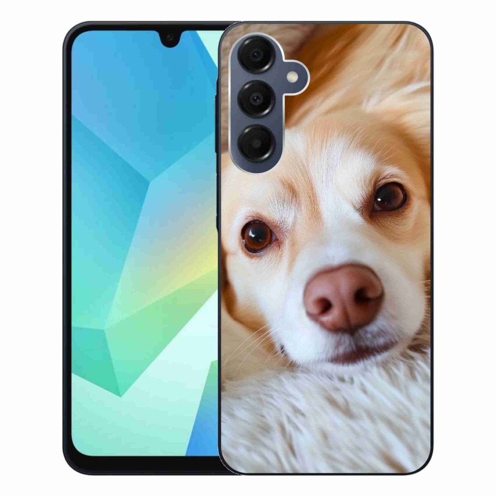 Gél védőhuzat mmCase Samsung Galaxy A16 4G/5G - Aranyos csivava