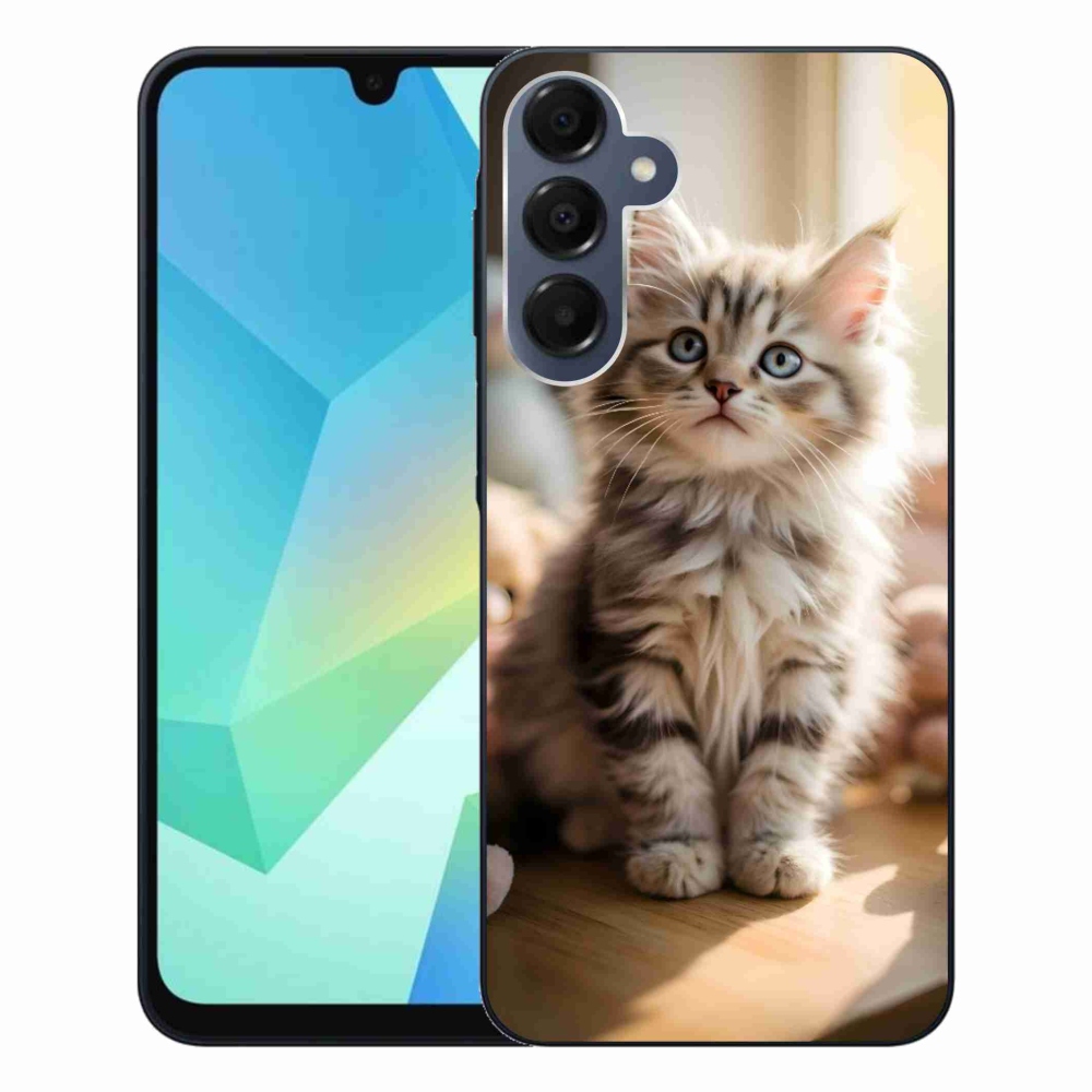 Gél borítás mmCase Samsung Galaxy A16 4G/5G - aranyos cica 10