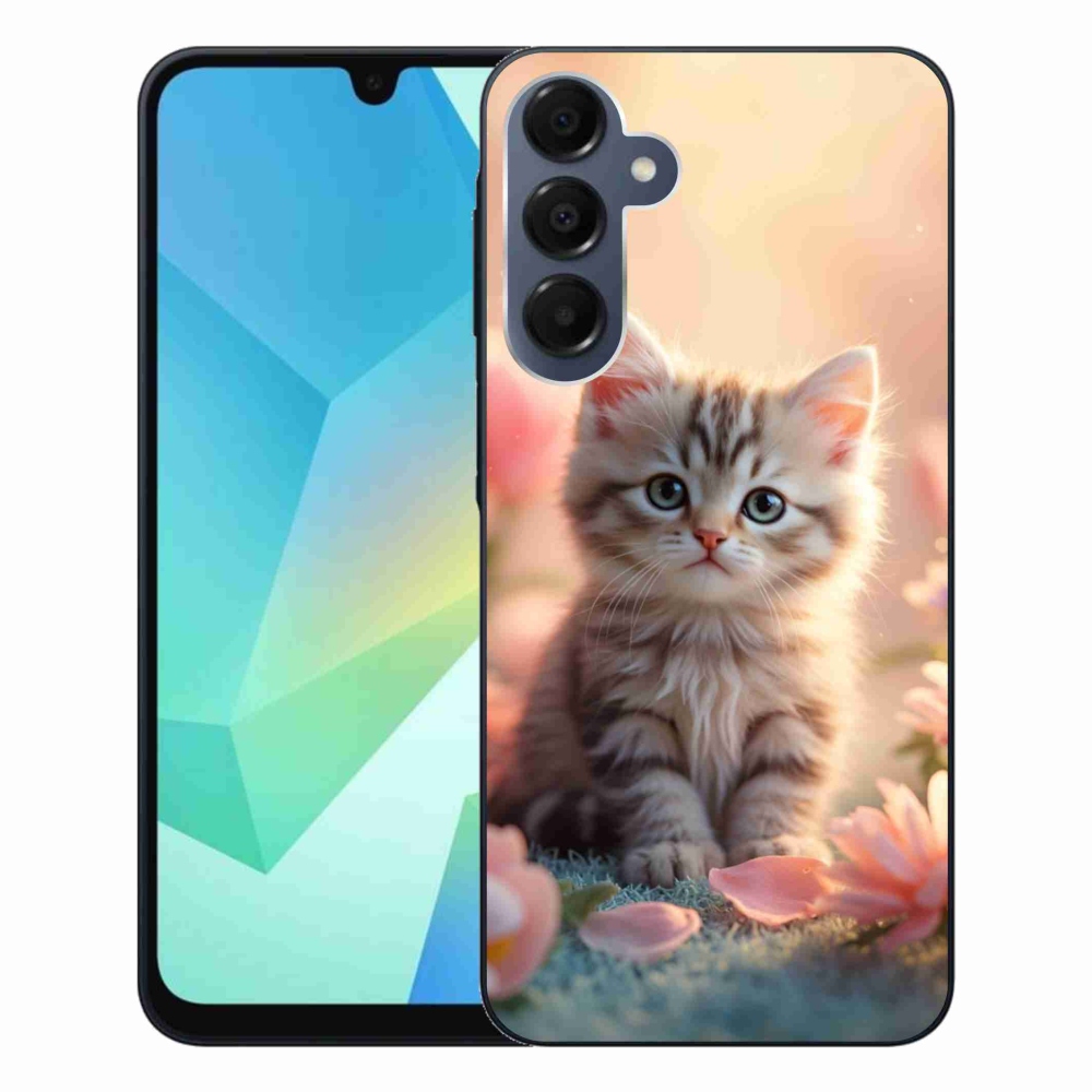 Gél borítás mmCase Samsung Galaxy A16 4G/5G - aranyos cica 8