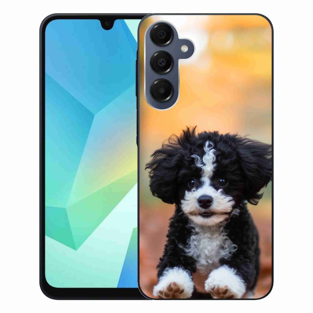 Gél borító mmCase Samsung Galaxy A16 4G/5G - aranyos kiskutya 2