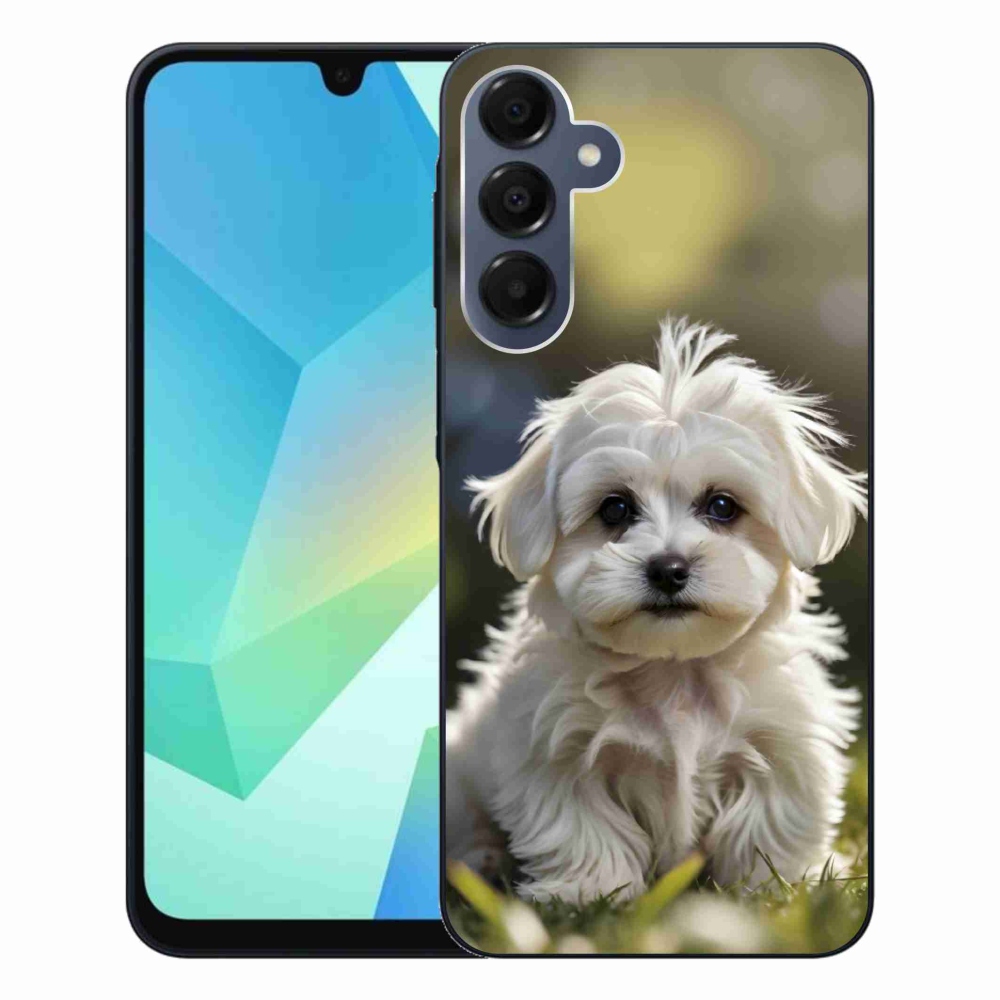 Gél borítás mmCase Samsung Galaxy A16 4G/5G készülékhez - aranyos máltai kutya