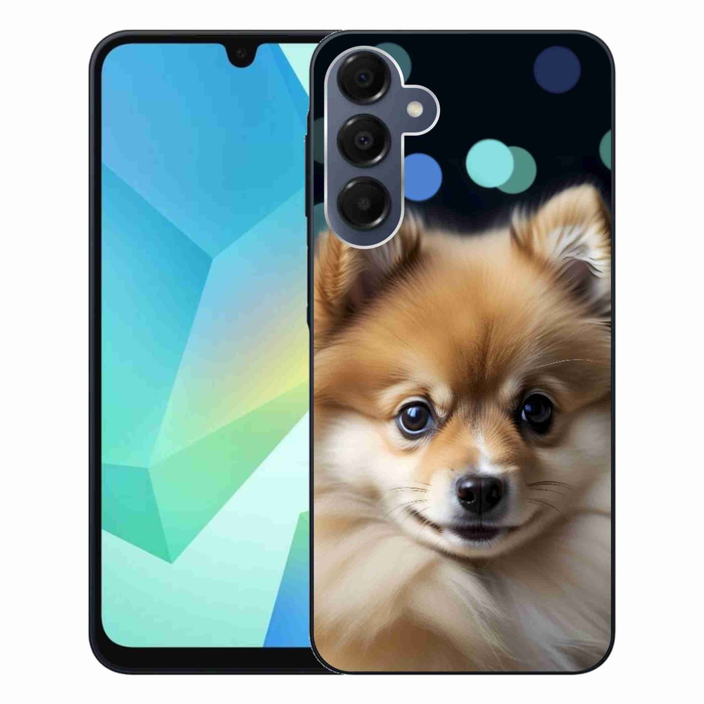 Gél borítás mmCase Samsung Galaxy A16 4G/5G készülékhez - aranyos pomerániai kutya