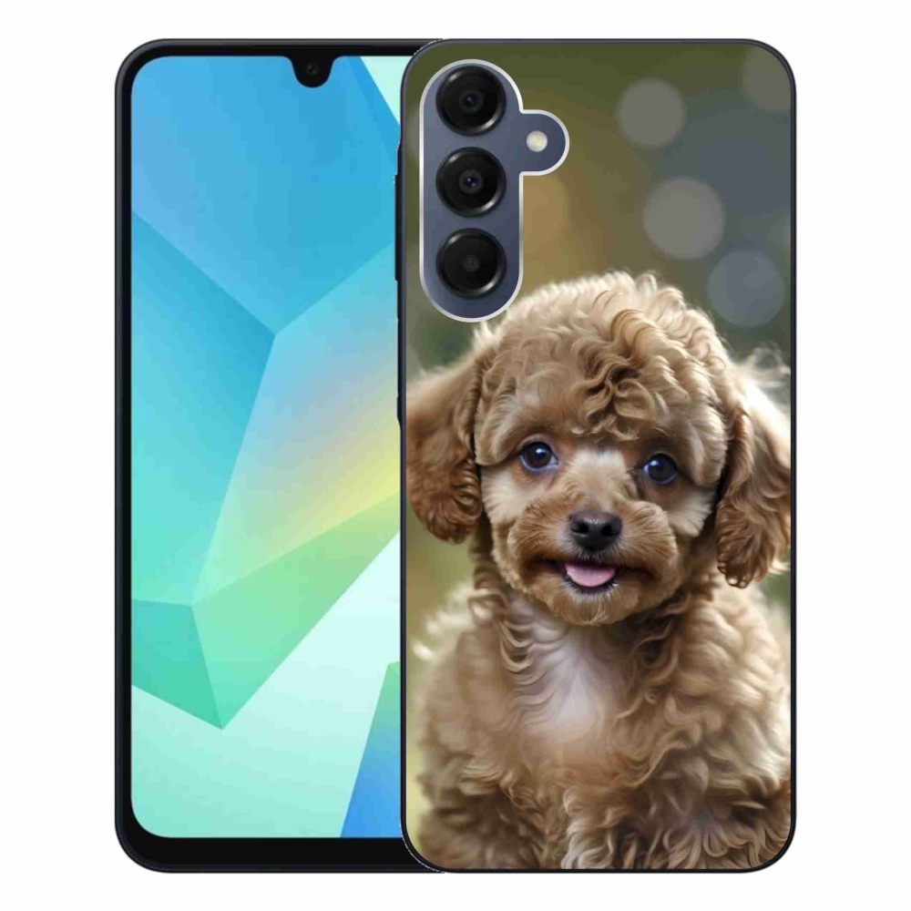 Gél borítás mmCase Samsung Galaxy A16 4G/5G készülékhez - aranyos uszkár