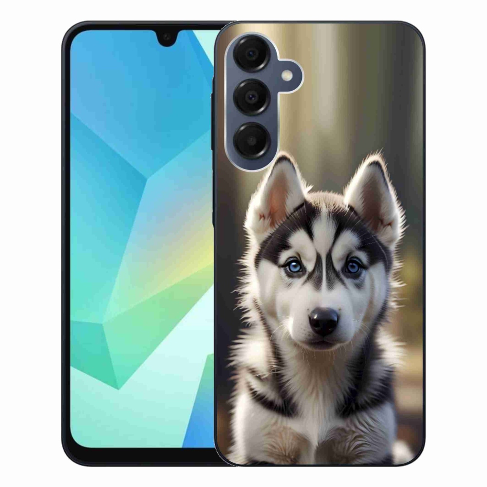 Gél borítás mmCase Samsung Galaxy A16 4G/5G készülékhez - aranyos szibériai husky