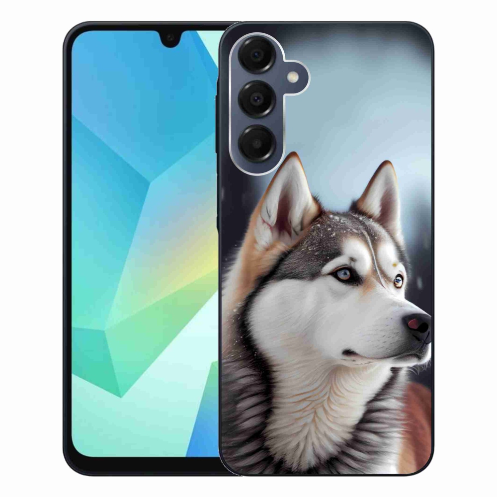 Zselés borítás mmCase Samsung Galaxy A16 4G/5G - Szibériai husky