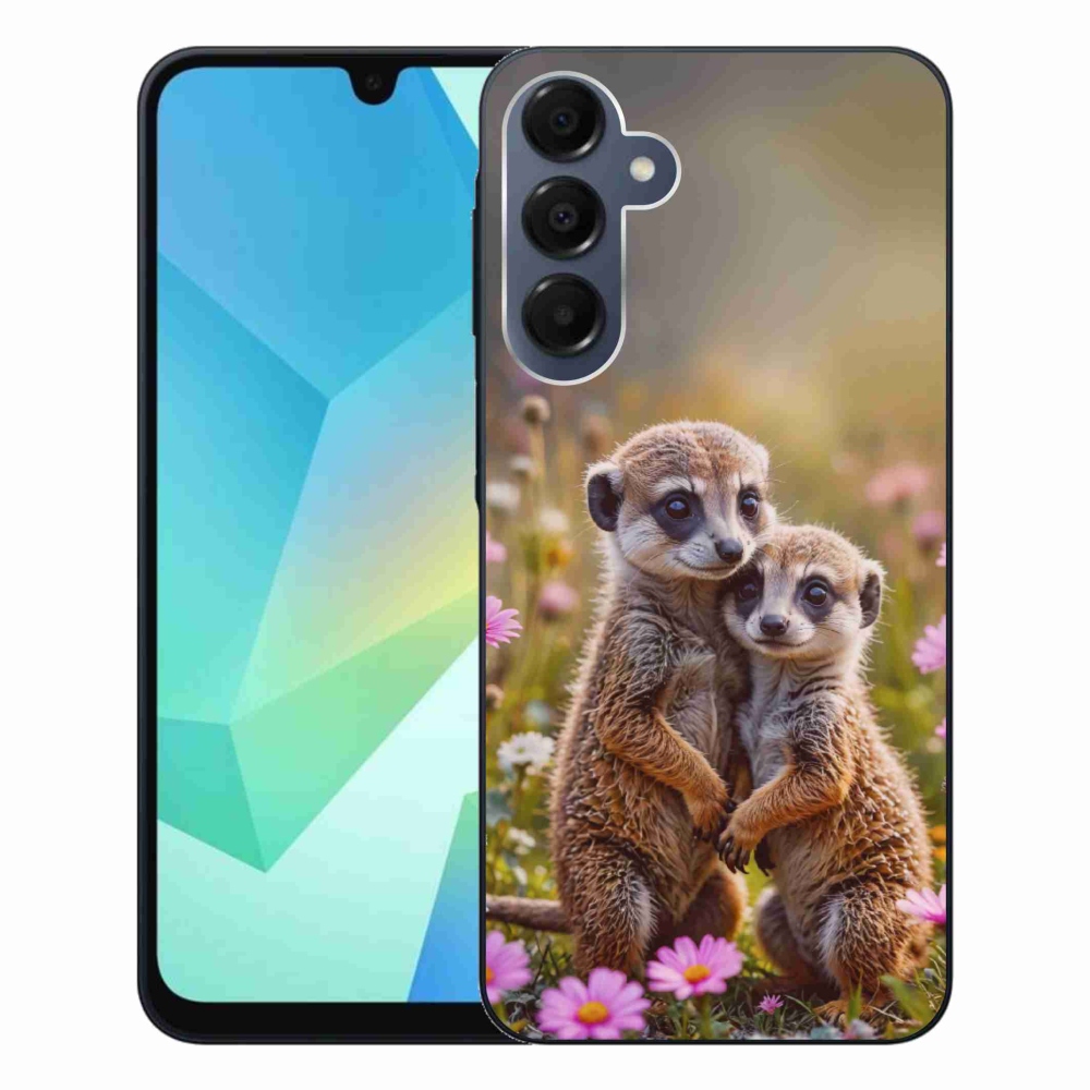 Gél borítás mmCase Samsung Galaxy A16 4G/5G - szurikátás duó számára