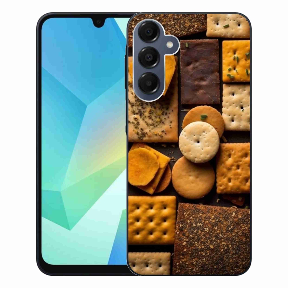 Zselés borítás mmCase Samsung Galaxy A16 4G/5G - kekszek