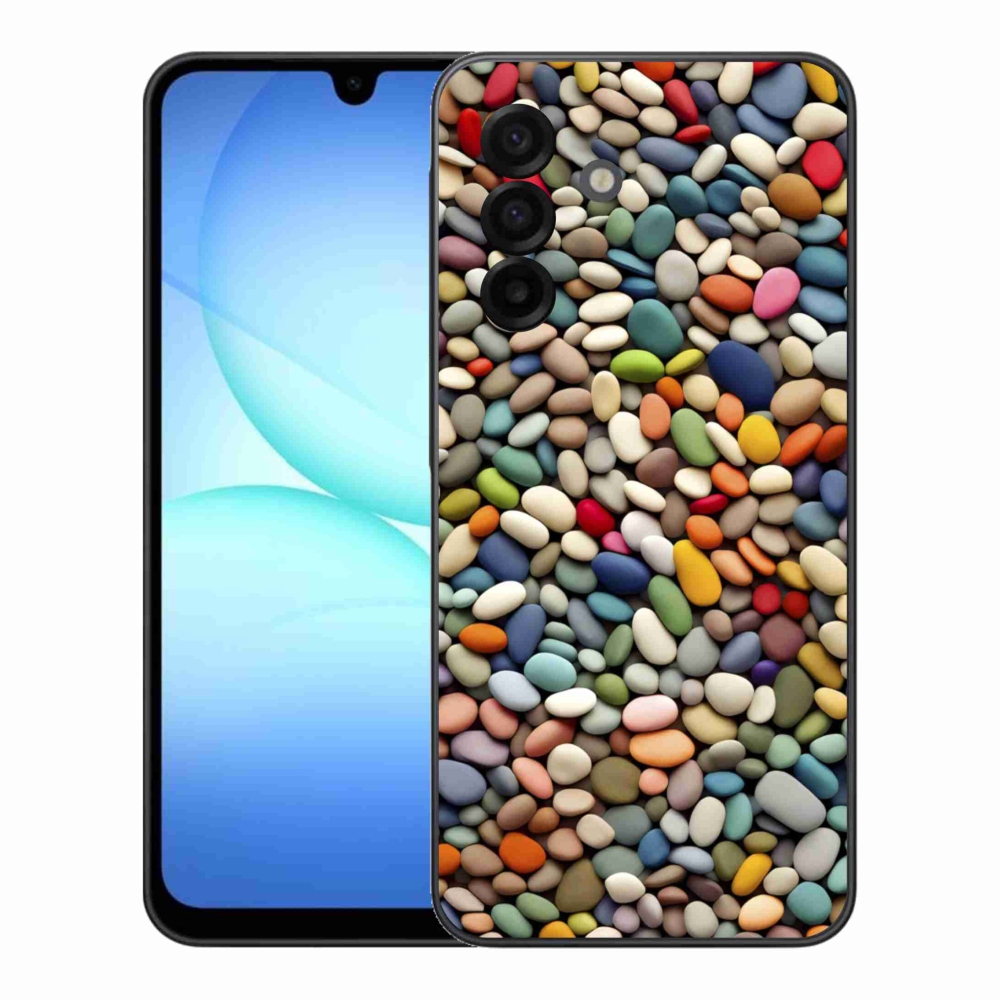 Zselés borítás mmCase Samsung Galaxy A17 4G/5G - színes strasszkövek 2