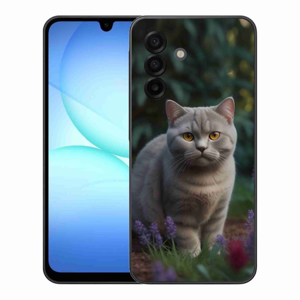 Zselés borítás mmCase Samsung Galaxy A17 4G/5G - brit macska