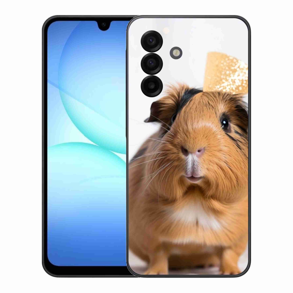 Zselés borítás mmCase Samsung Galaxy A17 4G/5G - barna tengerimalachoz