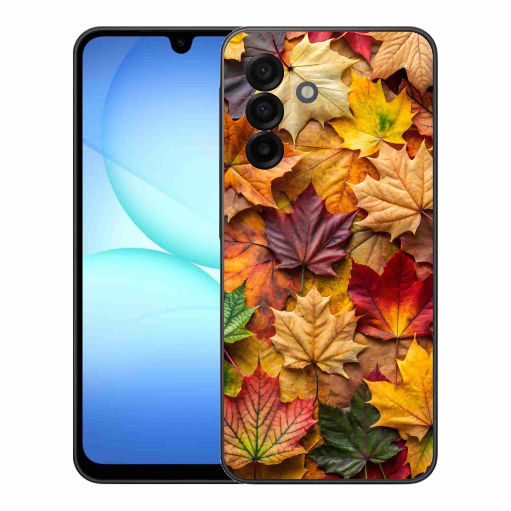 Zselés borítás mmCase Samsung Galaxy A17 4G/5G - juharlevelek 2