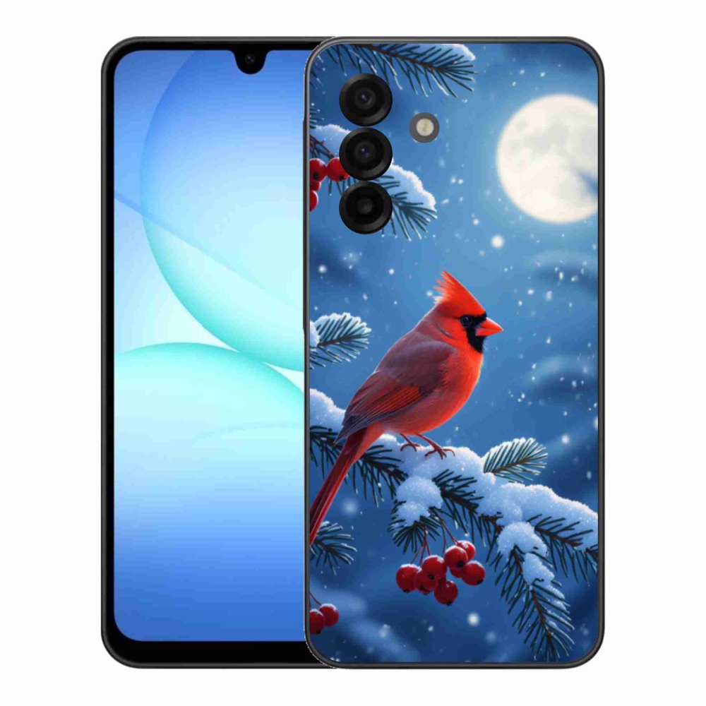 Zselés borítás mmCase Samsung Galaxy A17 4G/5G készülékhez - bíborvörös színű