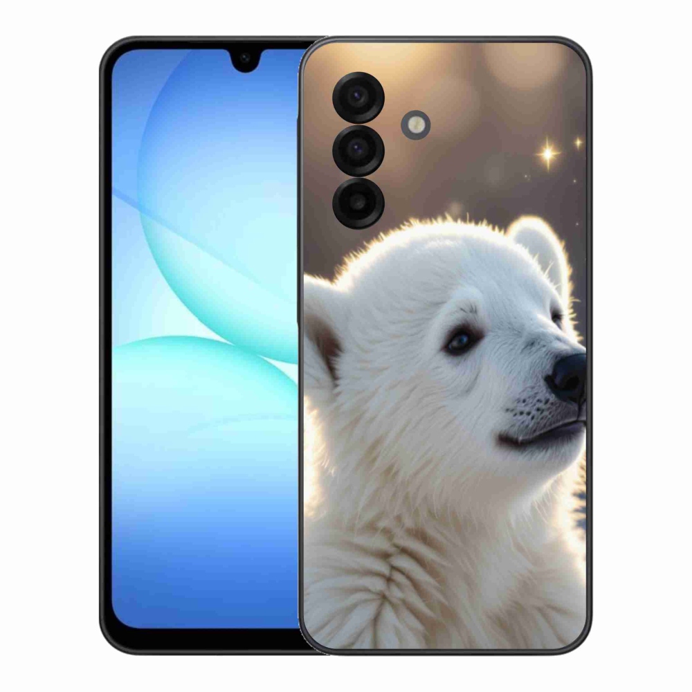 Gél védőhuzat mmCase Samsung Galaxy A17 4G/5G - jegesmedve