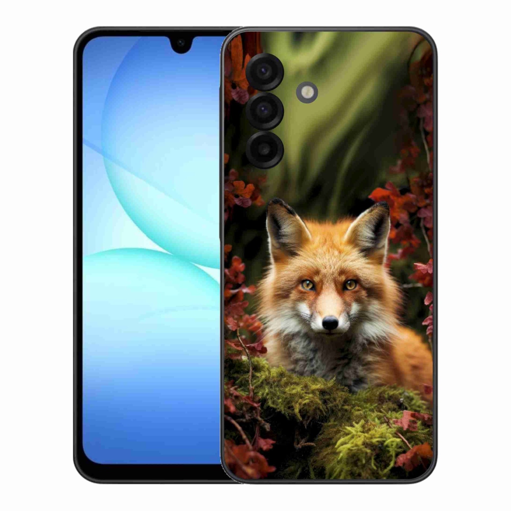 Zselés borítás mmCase Samsung Galaxy A17 4G/5G - róka az erdőben