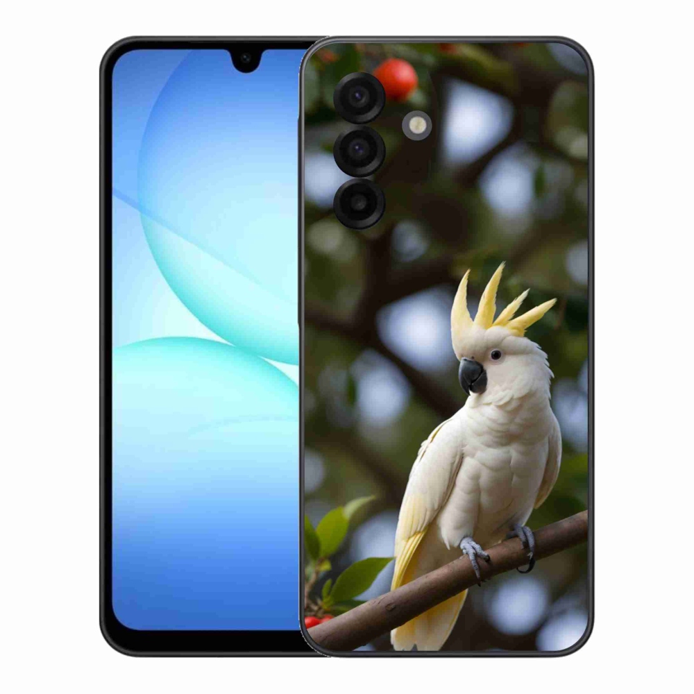 Gél borítás mmCase Samsung Galaxy A17 4G/5G - papagáj kakadu 3