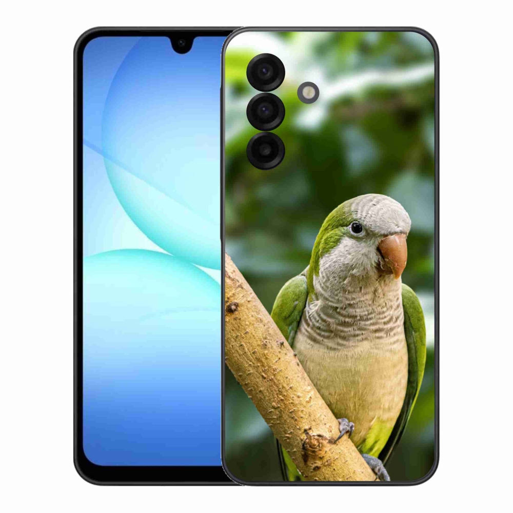 Gél védőburkolat mmCase Samsung Galaxy A17 4G/5G - papagáj