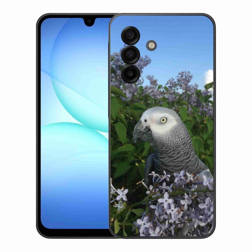 Gél borítás mmCase Samsung Galaxy A17 4G/5G készülékhez - papagáj jacco