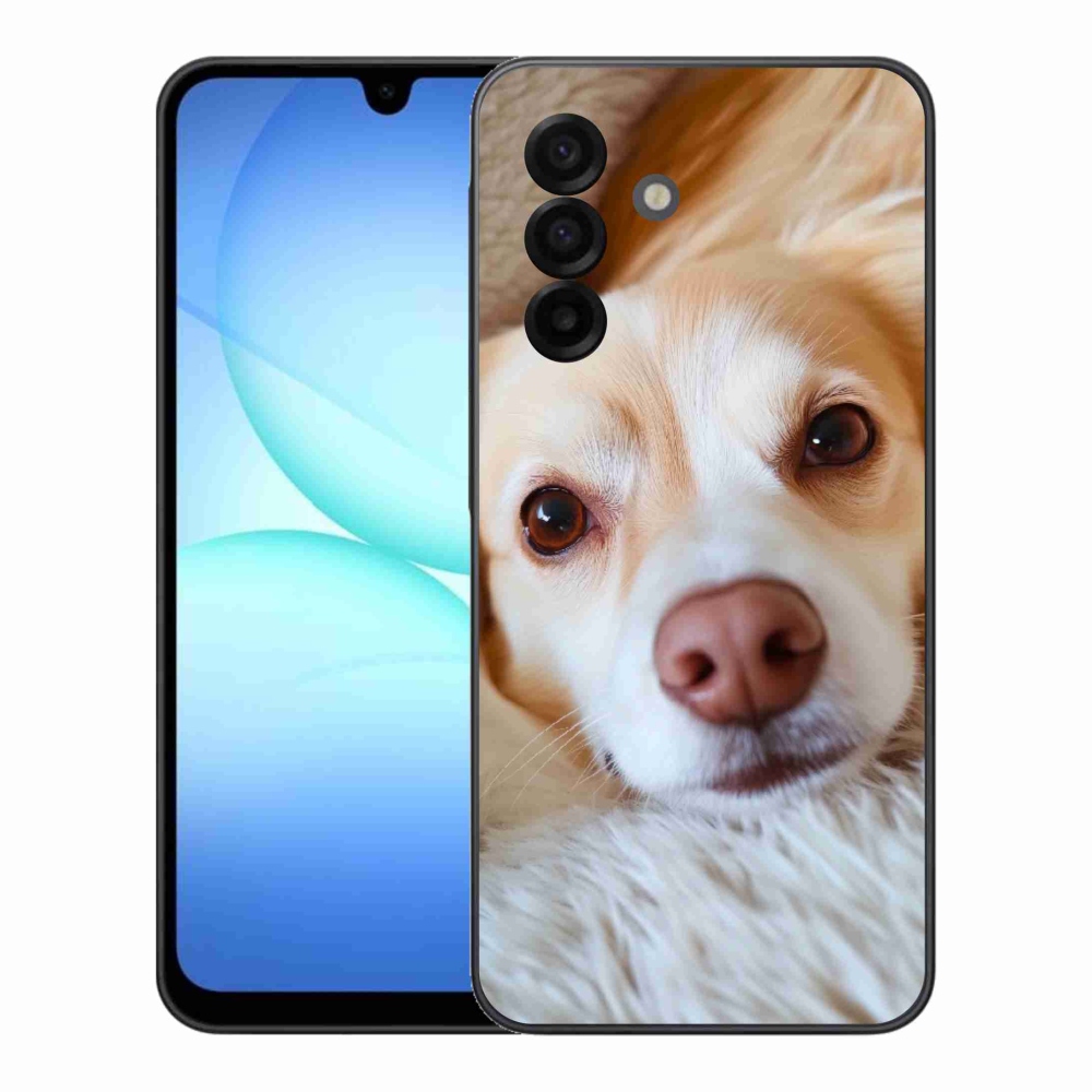 Gél védőhuzat mmCase Samsung Galaxy A17 4G/5G - Aranyos csivava