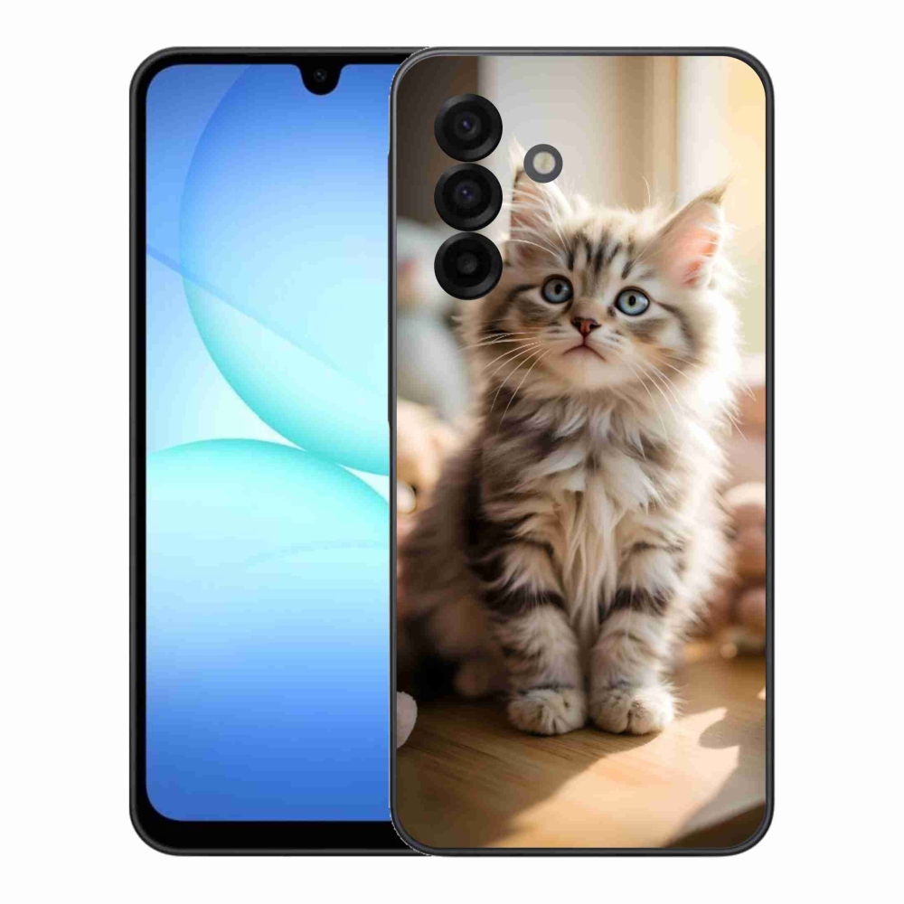 Gél borítás mmCase Samsung Galaxy A17 4G/5G - aranyos cica 10