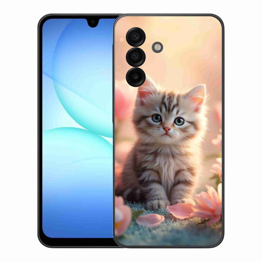 Gél borítás mmCase Samsung Galaxy A17 4G/5G - aranyos cica 8