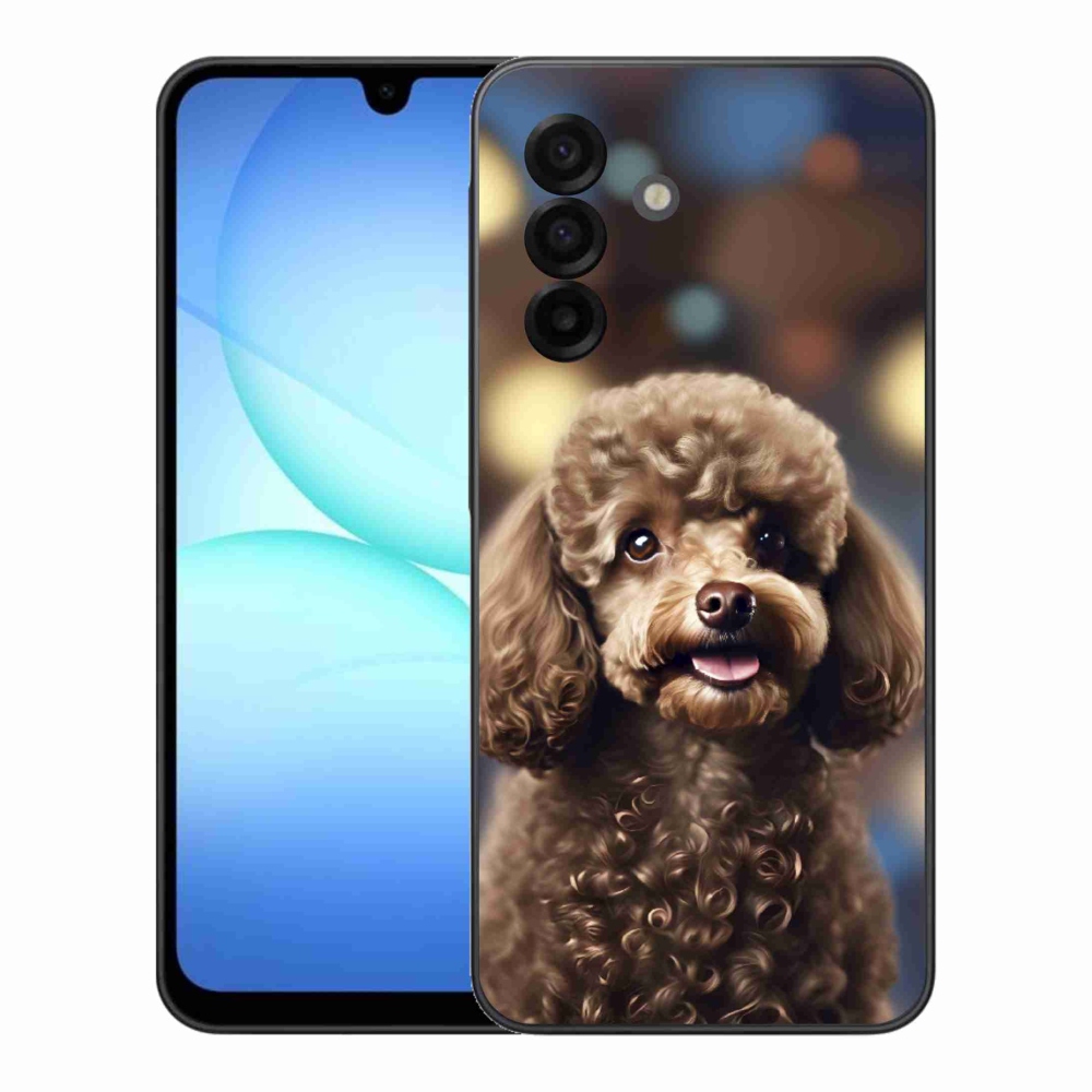 Gél borítás mmCase Samsung Galaxy A17 4G/5G készülékhez - aranyos uszkár