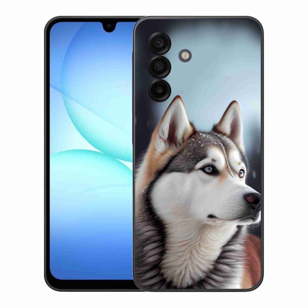 Zselés borítás mmCase Samsung Galaxy A17 4G/5G - Szibériai husky