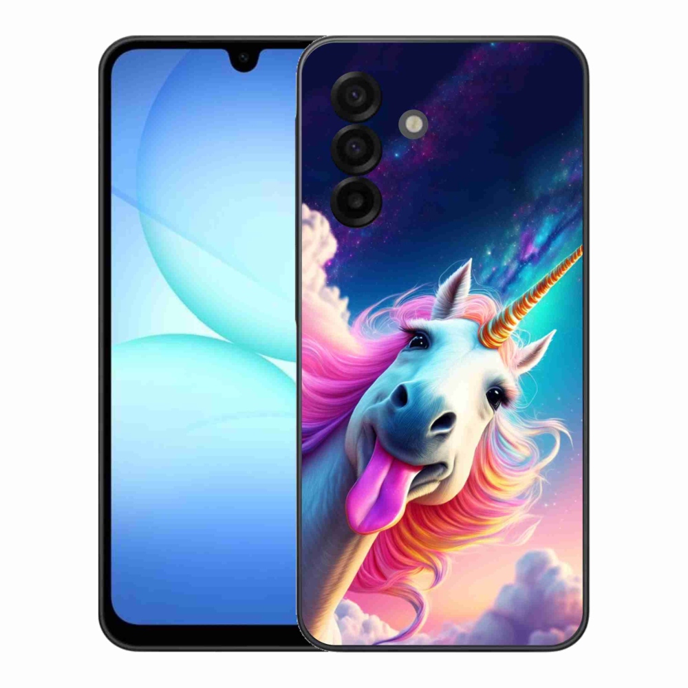 Gél borítás mmCase Samsung Galaxy A17 4G/5G - őrült egyszarvúhoz