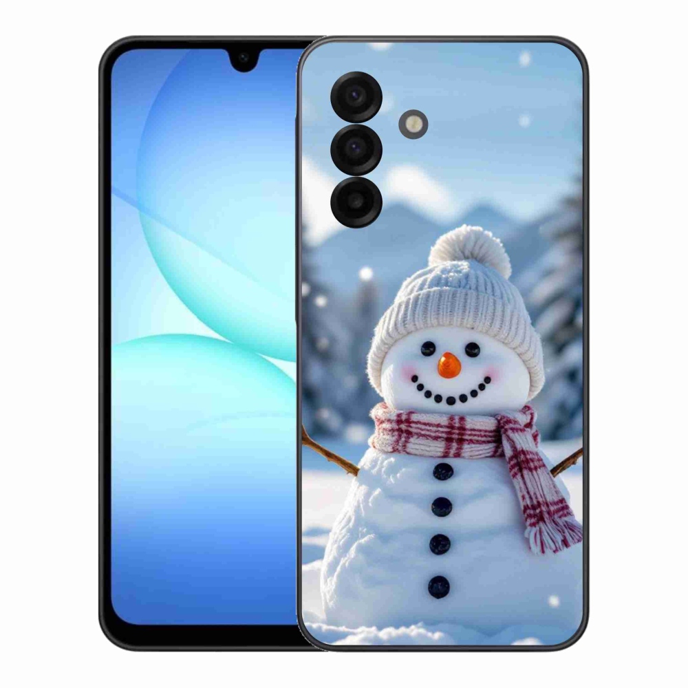 Zselés borítás mmCase Samsung Galaxy A17 4G/5G - hóember 3