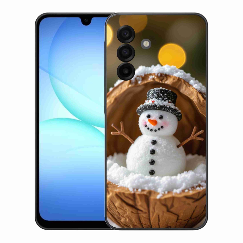 Zselés borítás mmCase Samsung Galaxy A17 4G/5G - hóember 4