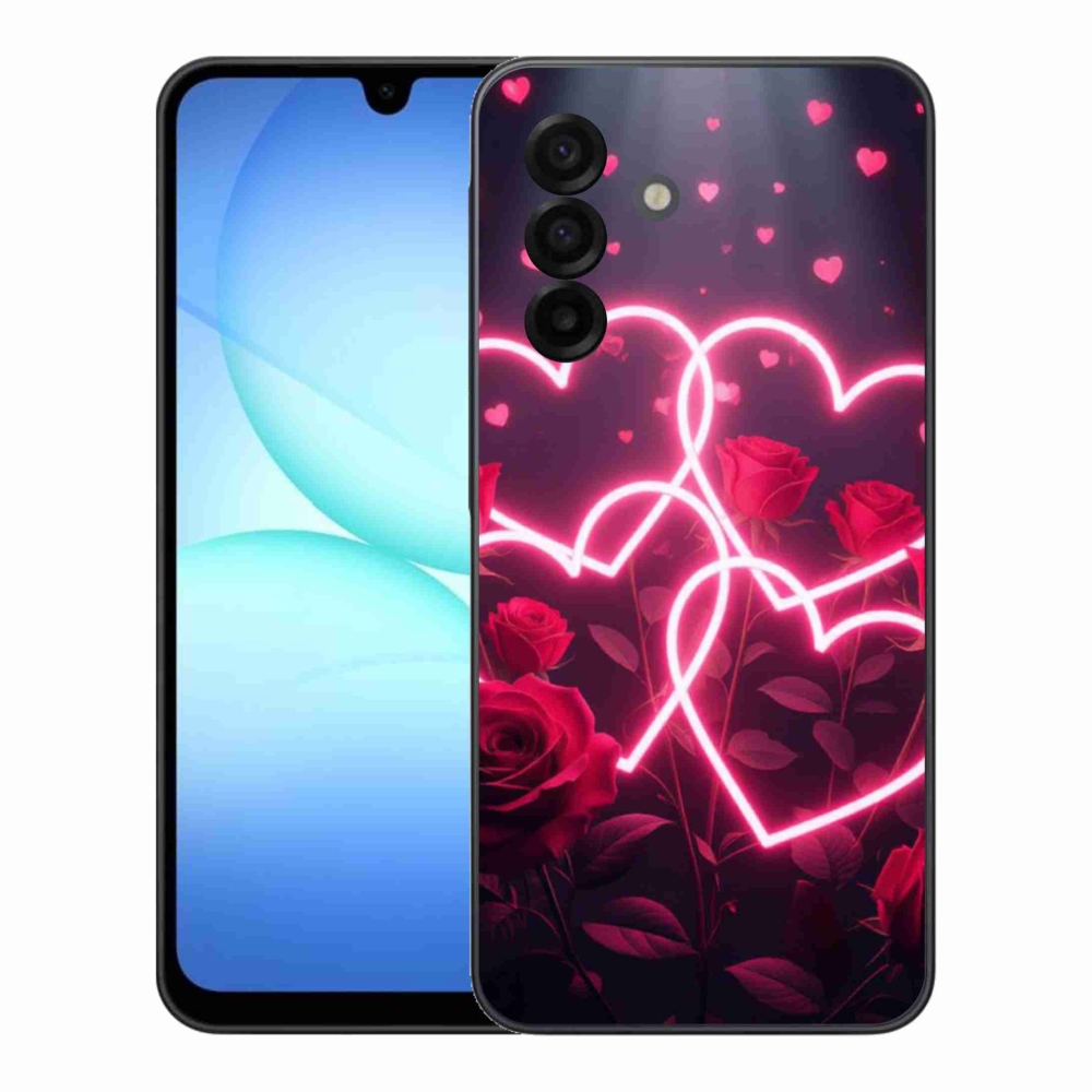 Gél borítás mmCase Samsung Galaxy A17 4G/5G - a szerelem szíve