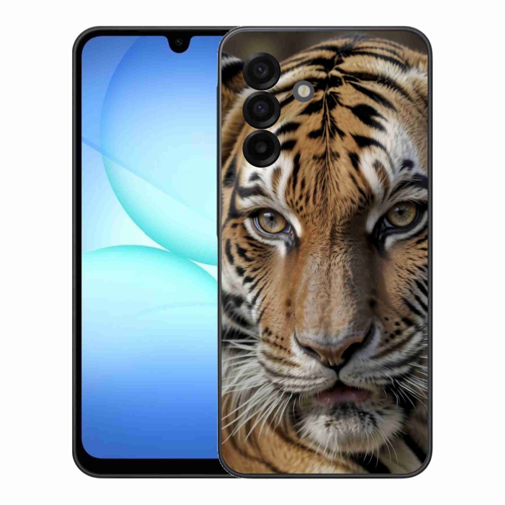 Zselés borítás mmCase Samsung Galaxy A17 4G/5G - tigris nézet