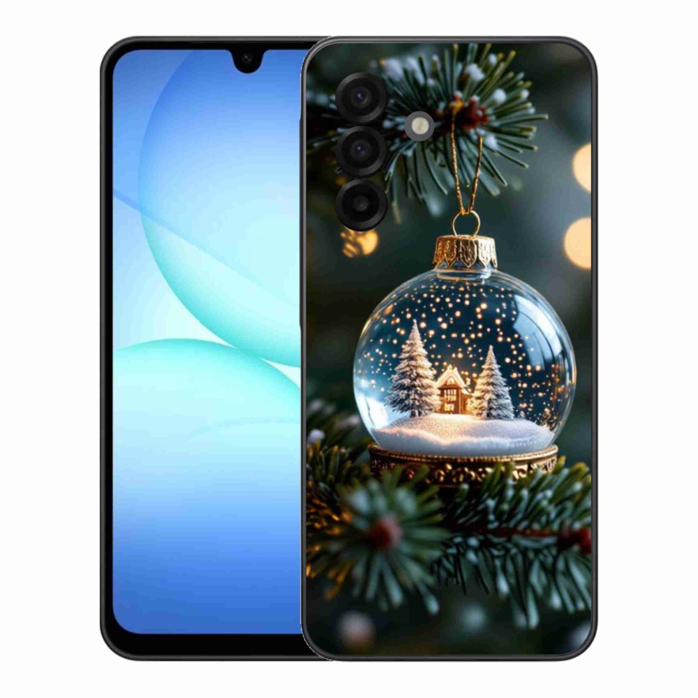 Gél borítás mmCase Samsung Galaxy A17 4G/5G - Karácsonyi gömbök 2