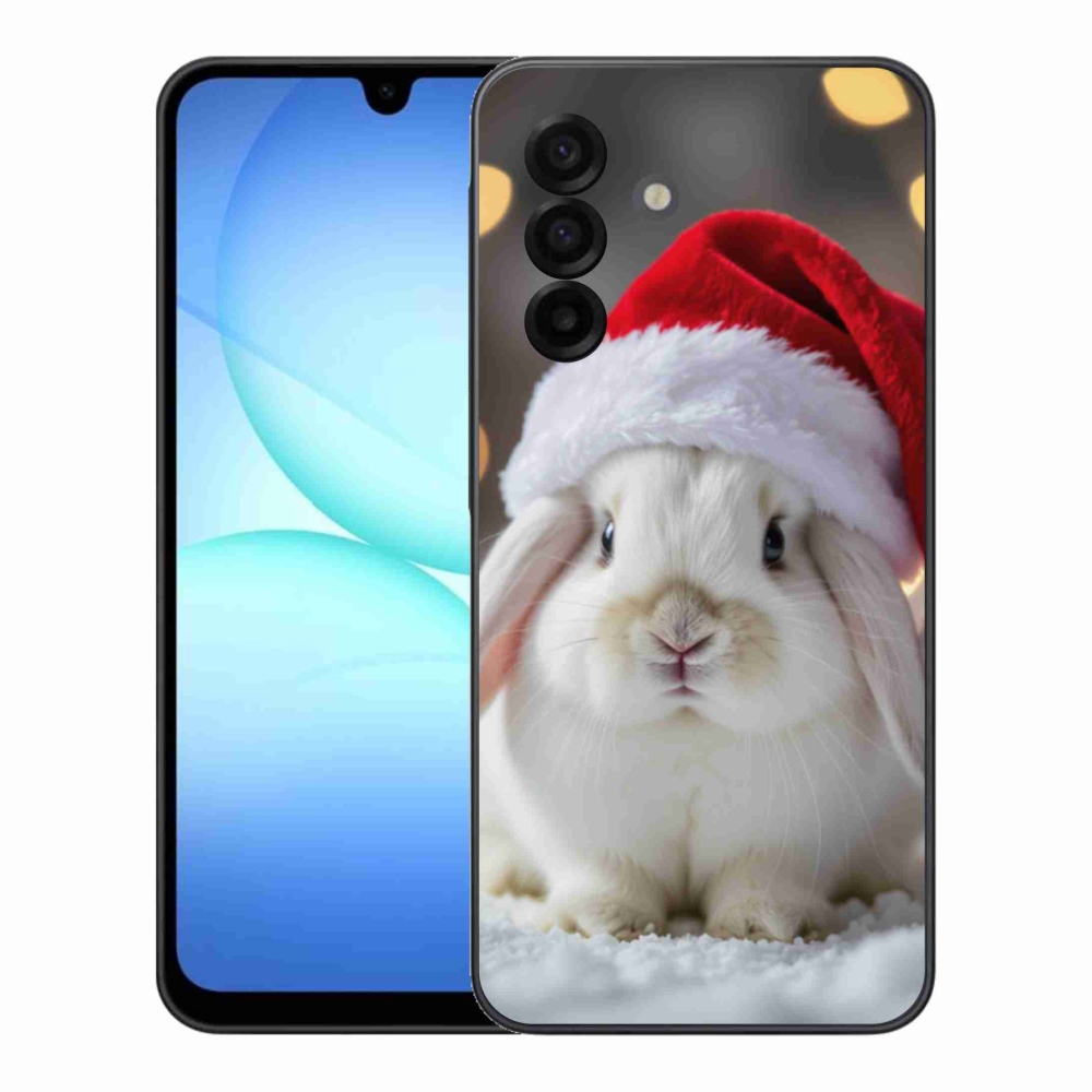 Gél borítás mmCase Samsung Galaxy A17 4G/5G - Karácsonyi nyúl