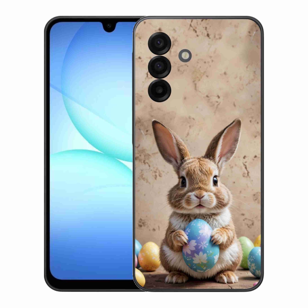 Zselés borítás mmCase Samsung Galaxy A17 4G/5G - Húsvéti nyuszi