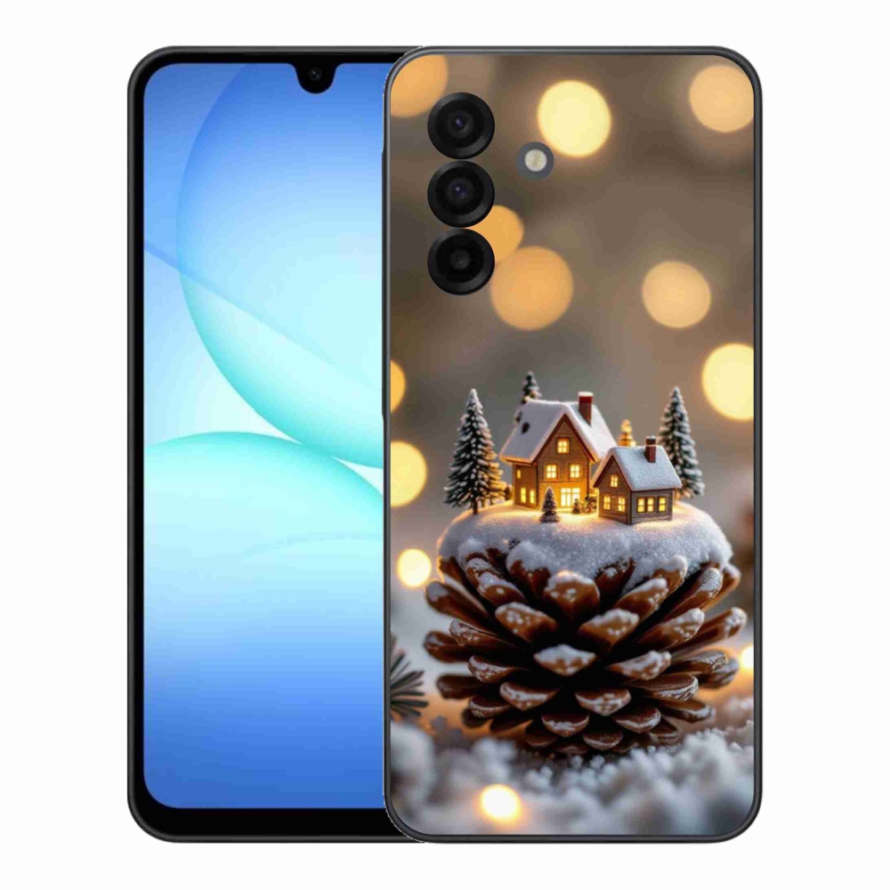 Zselés borítás mmCase Samsung Galaxy A17 4G/5G - téli falu