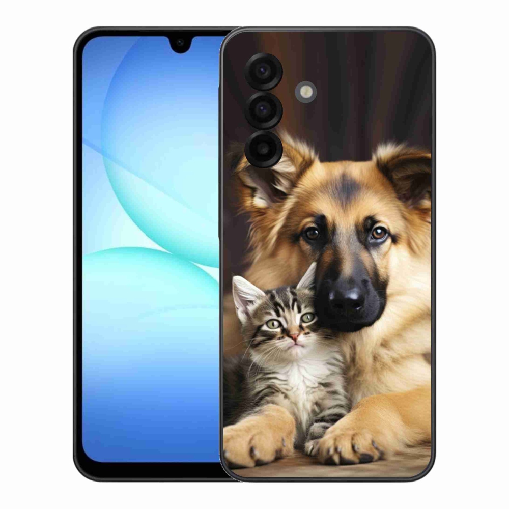 Gél borítás mmCase Samsung Galaxy A17 4G/5G - állatbarátság