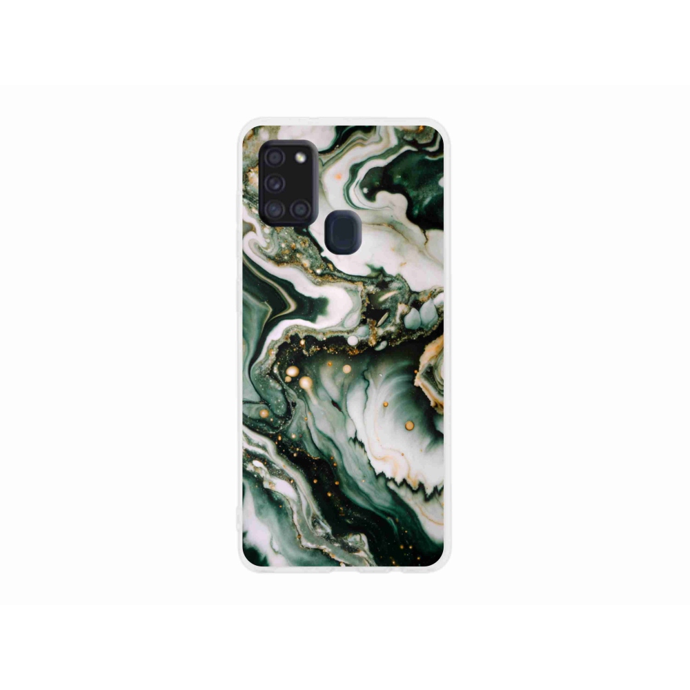 Zselés borítás mmCase Samsung Galaxy A21s készülékhez - absztrakt motívum 38