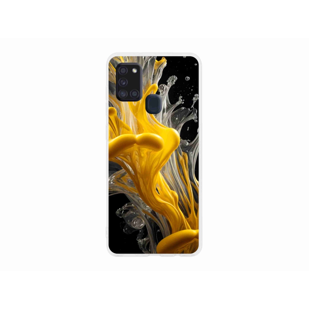 Zselés borítás mmCase Samsung Galaxy A21s készülékhez - absztrakt motívum 48