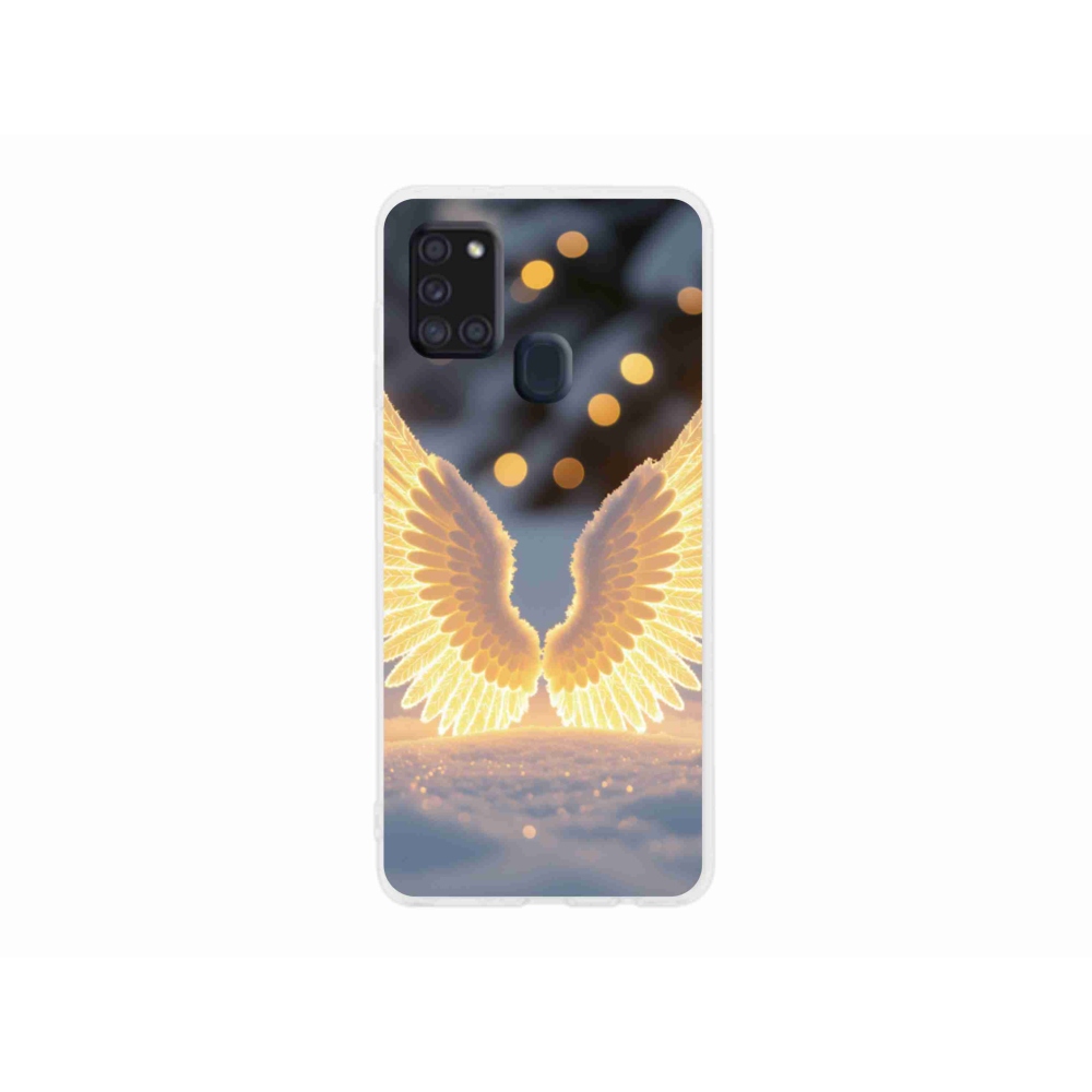 Gél borítás mmCase Samsung Galaxy A21s - szárnyakhoz