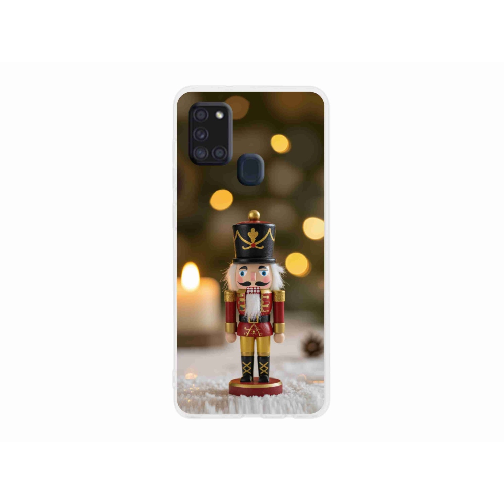 Gél borítás mmCase Samsung Galaxy A21s készülékhez - diótörő