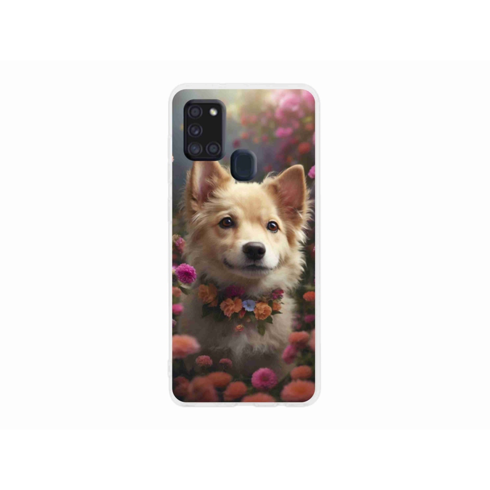 Zselés borítás mmCase Samsung Galaxy A21s készülékhez - német tipp