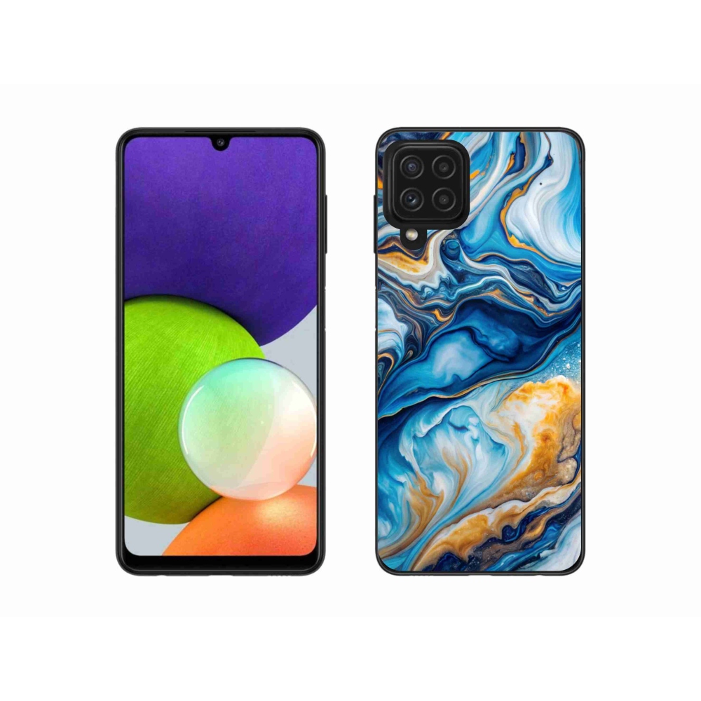 Zselés borítás mmCase Samsung Galaxy A22 4G - absztrakt motívum 34