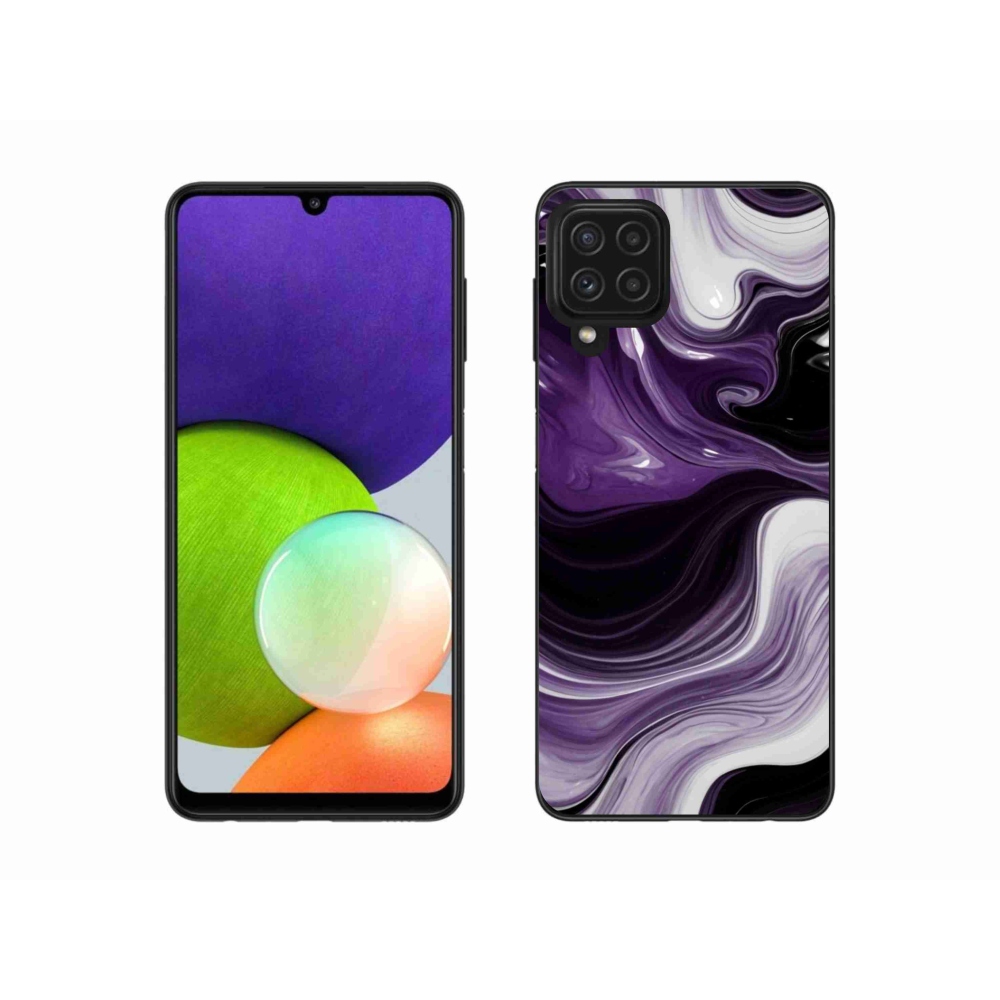 Gél borítás mmCase Samsung Galaxy A22 4G készülékhez - absztrakt motívum 46