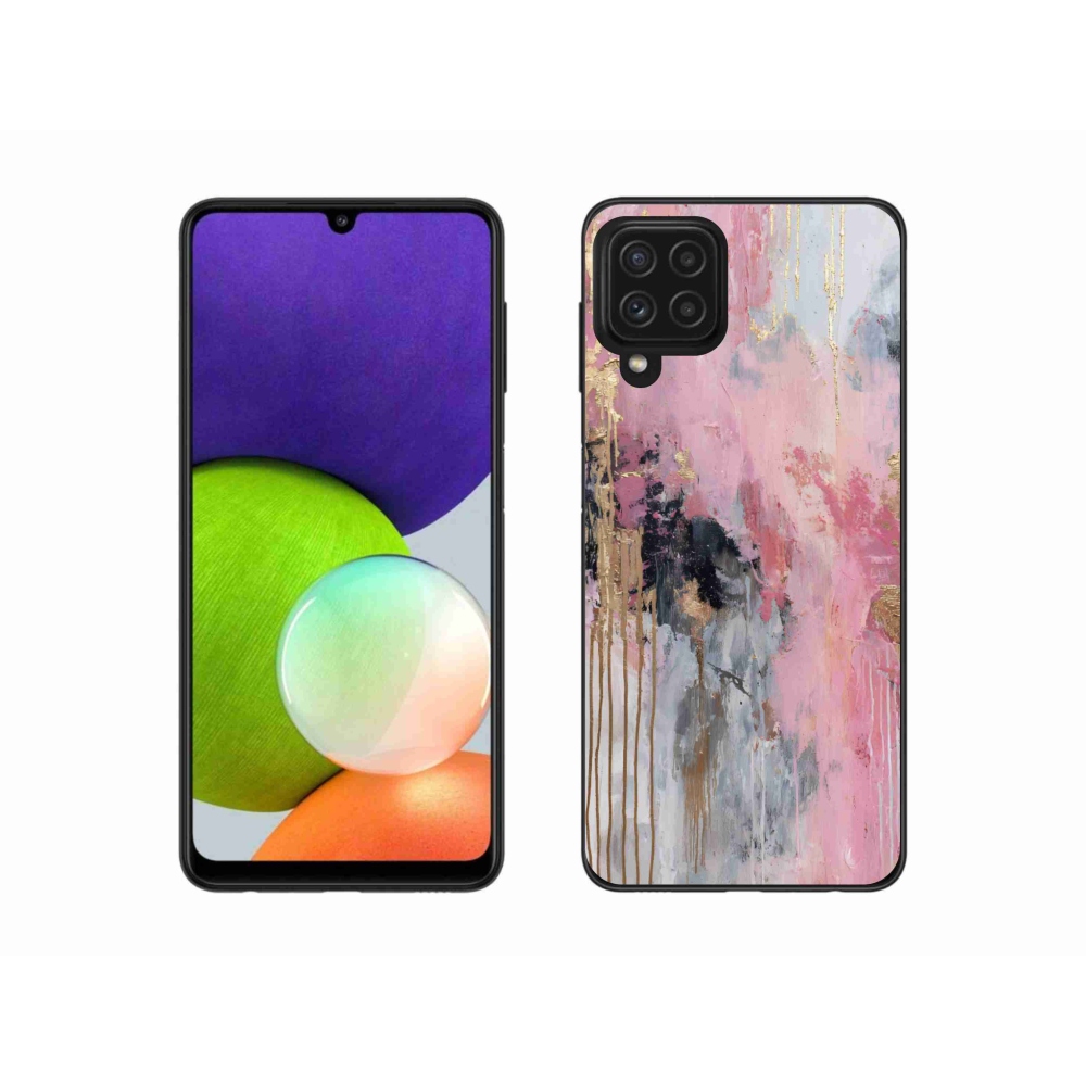 Gél borítás mmCase Samsung Galaxy A22 4G - absztrakt motívum 49