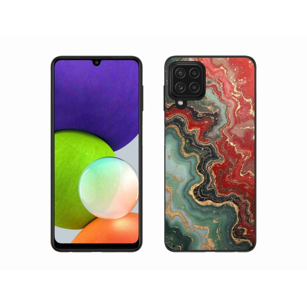 Gél borítás mmCase Samsung Galaxy A22 4G készülékhez - absztrakt motívum 55