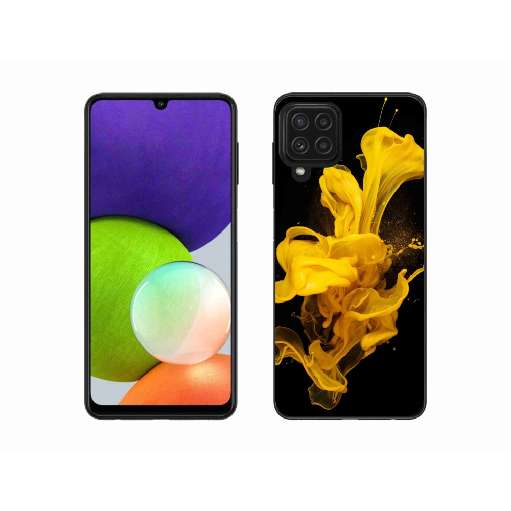 Gél borítás mmCase Samsung Galaxy A22 4G - absztrakt motívum 56