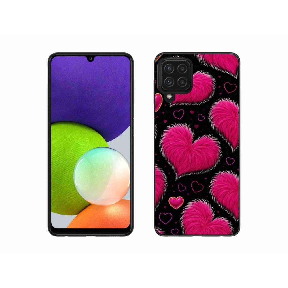 Gél borítás mmCase Samsung Galaxy A22 4G - puha szív