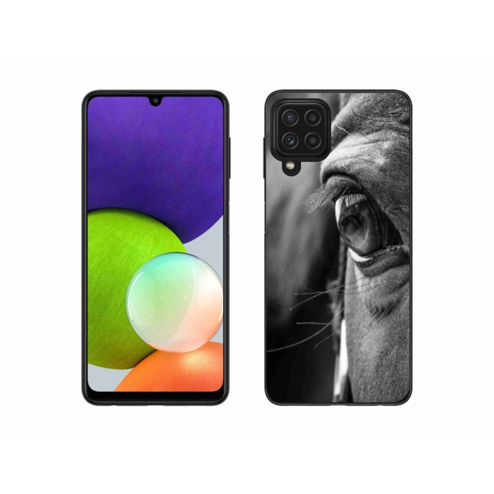 Gél borítás mmCase Samsung Galaxy A22 4G - ló nézet